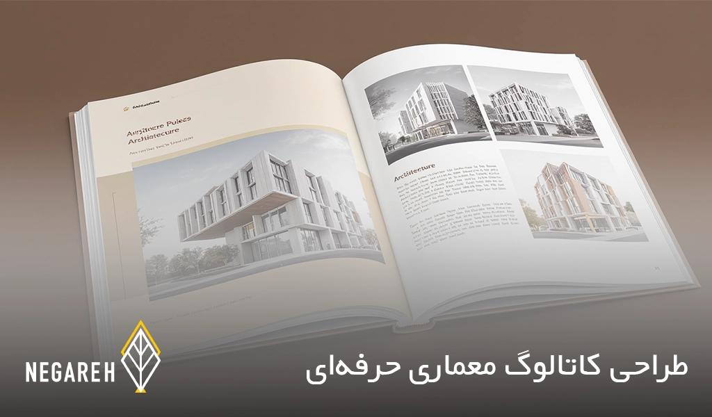 طراحی کاتالوگ معماری حرفه‌ای
